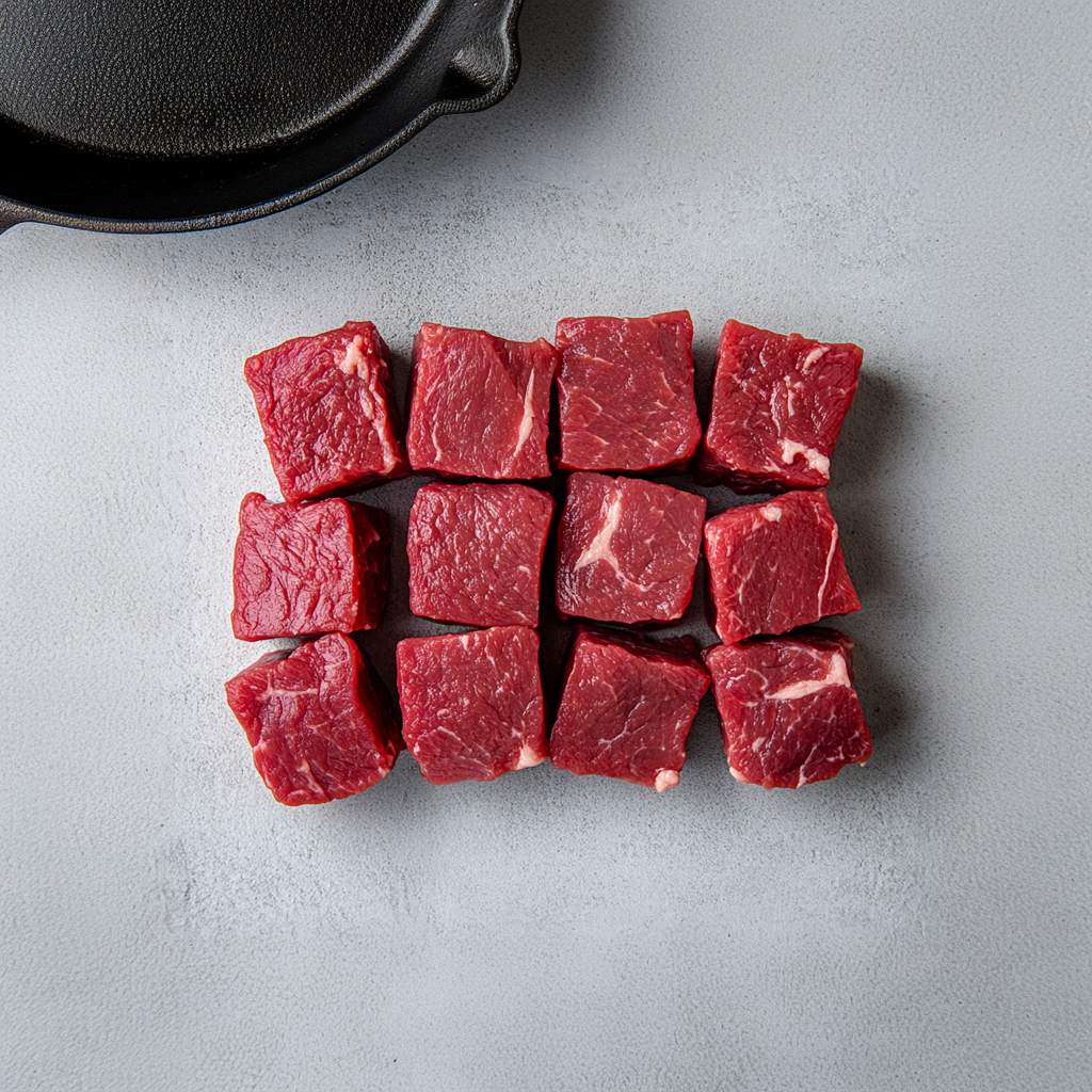 Beef Cubes 10% Fat